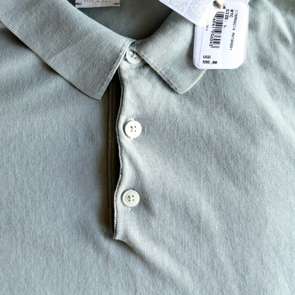 Eleventy Platinum T-Shirt, 100% Genuine ELEVENTY in SAND color, size "L", lNWT